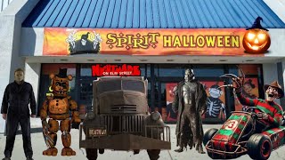 inside the Spirit Halloween store in Downey California [upl. by Ennaus]