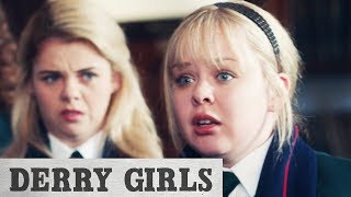 Derry Girls  Claire Rats Out Michelle For Bullying [upl. by Esiom]