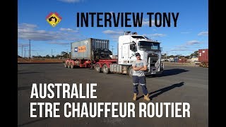 PVT AUSTRALIE  ETRE CHAUFFEUR ROUTIER  ROAD TRAIN [upl. by Ahsietal30]