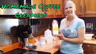 Homemade Coffee Creamers  Part 4 of Blended Coffees [upl. by Dobb]