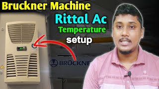 How to Set Rittal AC Temperature Like a PRO EASY Steps  Bruckner machine panel Rittal Ac [upl. by Nador]