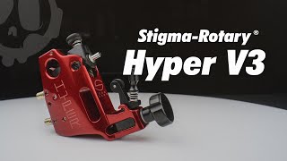 StigmaRotary® Hyper V3 Tattoo Machine  Review Setup amp Unboxing [upl. by Arron707]