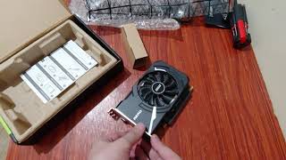 Unboxing MSI GeForce GT 1030 AERO ITX 2G OC [upl. by Atalanti]