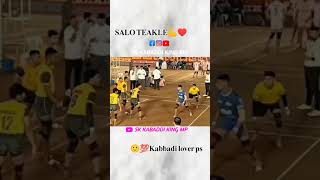 SALO TACKEL 💪❤️ kabaddi sorts [upl. by Pollock]