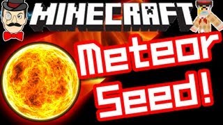 Minecraft METEOR STRIKE Seed [upl. by Nolana]