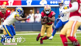 1st amp 10 49ers vs Rams Week 3 Preview [upl. by Airtap]