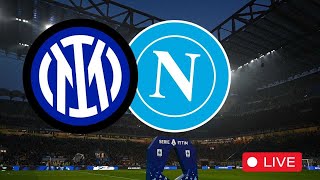 Inter Napoli 11 🔴 Partita in diretta con i tifosi napoletani a San Siro [upl. by Pirri625]