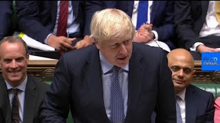 Watch Boris Johnson swears during first PMQs in House of Commons [upl. by Harry418]