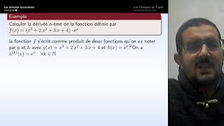 SMP SMC S1 Analyse Formules de Taylor et leurs applications [upl. by Saw]