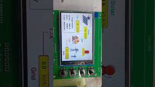 Solar inverter display esp32 esp32 esp32project arduino arduinoprojects diyproject [upl. by Odnalro]