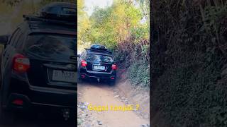 AWD test Subaru Crosstrek hill climb subaru [upl. by Cantlon]