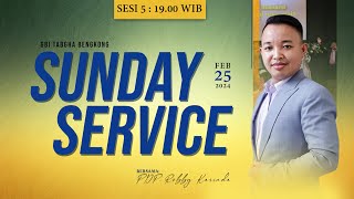 IBADAH RAYA GBI TABGHA BENGKONG  MINGGU 25 FEBRUARI 2024  SESI 5 PUKUL 1900 WIB [upl. by Janeczka669]