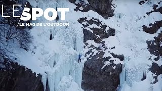 Le Spot Ice climbing des Écrins dans les Alpes  Trek TV [upl. by Anehta]