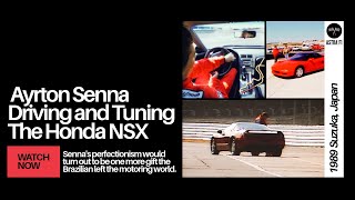 Ayrton Senna Driving and Tuning the Honda NSX [upl. by Eiznikam161]