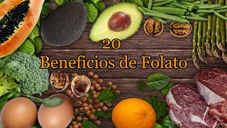 20 Beneficios de Folato [upl. by Naltiac193]