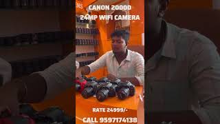 CANON 2000D CAMERAS AVAILABLE AT MUTHUKUMARAN CAMERAS canon2000d muthukumarancameras [upl. by Llebiram]