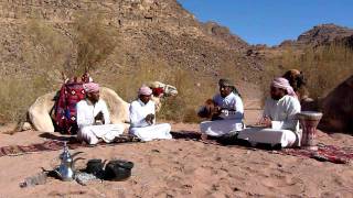 Traditional Bedouin Music at Wadi Rum JordanMOV [upl. by Walcott625]