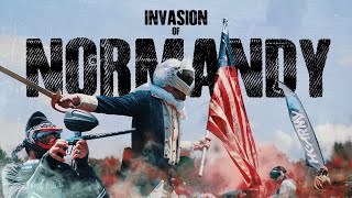 MrH Plays the Largest Paintball Battle  Invasion Of Normandy [upl. by Yelkreb]