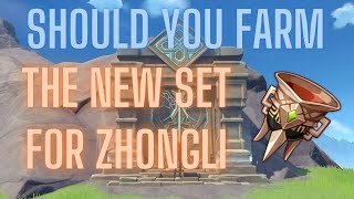 Should you get Tenacity of the Millelith for Zhongli  New Artifact Set  Genshin Impact [upl. by Nol933]