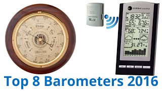 8 Best Barometers 2016 [upl. by Johnny]