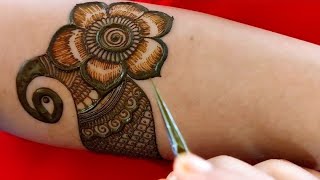 Latest Bridal Mehndi Design for Full Hand Dulhan Mehandi Design Back Hand Wedding Henna Mehendi [upl. by Hun424]