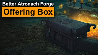 Skyrim Mod Better Atronach Forge Offering Box  No More Dwemer Dresser [upl. by Puttergill]