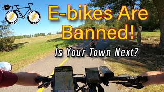 Ebikes Are Being Banned All Over [upl. by Jonna370]