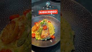 Saffron Risotto Fine dining  How to make platting like fine dining [upl. by Killarney]