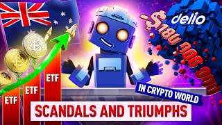 Crypto Scandals and Triumphs Delios 180M Theft amp Australias Bitcoin ETF Success [upl. by Ynohtnad]