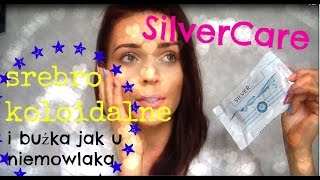 BUZIA JAK U NIEMOWLAKA czyli srebro kolidalne w chusteczkach SilverCare💕 Elfordopl [upl. by Misaq318]