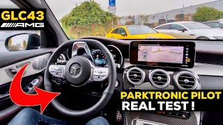 2020 MERCEDES NEW Active Park Assist System TEST PARKTRONIC AMG GLC43 [upl. by Barbee404]