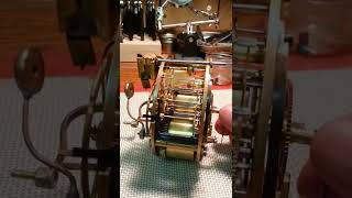 French Round Clock Movement Repair Part 9 [upl. by Jarus]