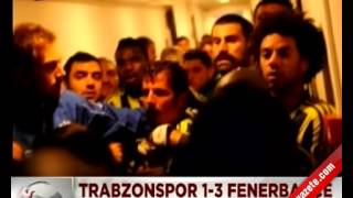 avni aker de gergin gece 10032014 kavgalı polis müdahalesi trabzonspor fenerbahçe [upl. by Wernda]