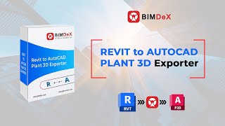 REVIT to AUTOCAD PLANT 3D Exporter [upl. by Natanoj]