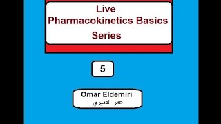 5 Live Single Extravascular Dosing pharmacokinetics SingleOralQuestions حركية الدواء [upl. by Aninaj]