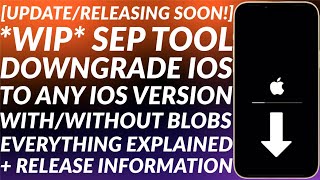 UPDATE New WIP SEP Tool Downgrade to any unsigned iOS withwithout blobs  Detailed Explanation [upl. by Jourdain]