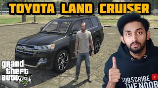 HOW TO INSTALL TOYOTA LAND CRUISER IN GTA 5  GTA 5 Mods 2023 HindiUrdu  The Noob [upl. by Eraste]