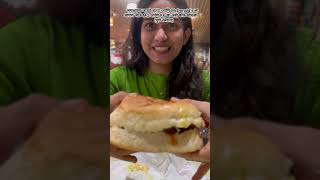 Pune special KP Burger bhukkad marathigirl foodygirl food kpburger pune jumboburger women [upl. by Esinert]