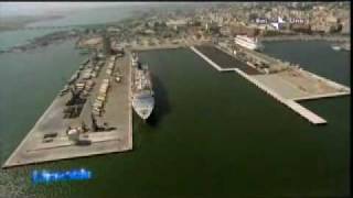 Il porto di Cagliari e il terminal Crociere  CC [upl. by Arela]