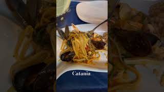 Catania in its food glory From the sea or farm to the table sicilyfood sicily catania sicilian [upl. by Wakeen]