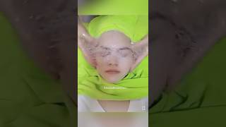 Aloevera Facial For Bright Glowing Skin  Aloevera For Skin ✨ skincare beauty shorts [upl. by Notyard]