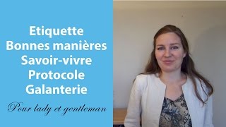 L aventure quotApprendre les bonnes manièresquot commence  Joignezvous à nous [upl. by Renae]