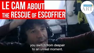 Vendee Globe 2020  Le Cam explains the rescue of Escoffier [upl. by Otilegna]