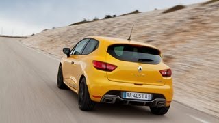 New Clio RS 200 EDC test drive by RENAULT TV  Groupe Renault [upl. by Eugenius]