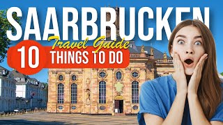 TOP 10 Things to do in Saarbrücken Germany 2023 [upl. by Nohsram]