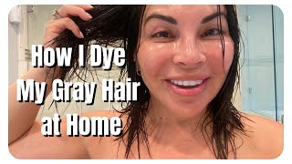 How I Dye My Gray Hair at Home [upl. by Breban]