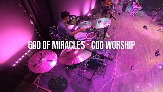 God of Miracles  COG Worship  Drum Cam  COG Dasma [upl. by Aneekal500]