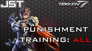 Tekken 7  Lars Punishment Training All Characters [upl. by Peery]