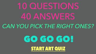 Art Quiz [upl. by Skye]