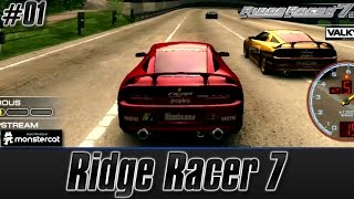 Ridge Racer 7 Lets PlayWalkthrough Ridge State Grand Prix Part 1 [upl. by Gardol]